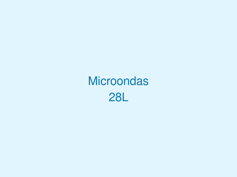 Horno Microondas Samsung 28L