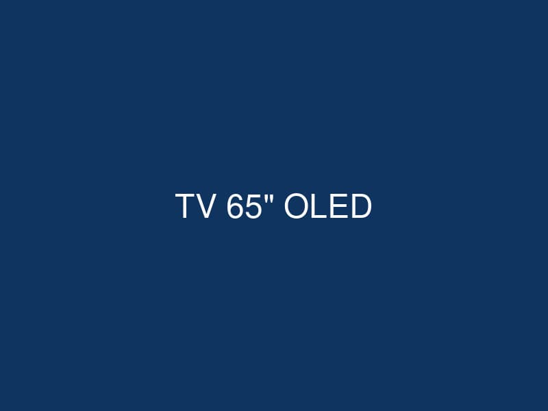 Smart TV LG 65" OLED